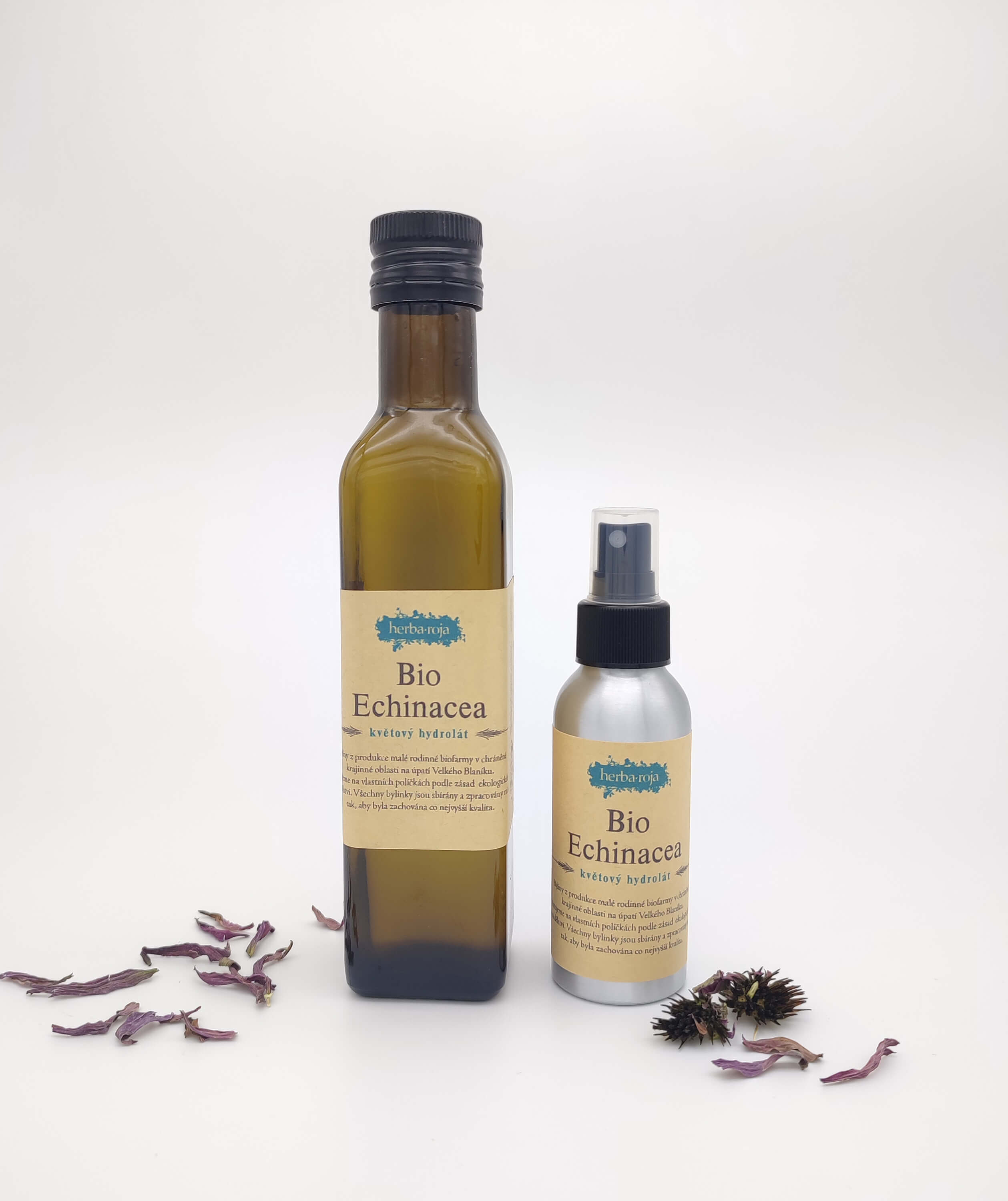 Květová voda z BIO echinacey 2025