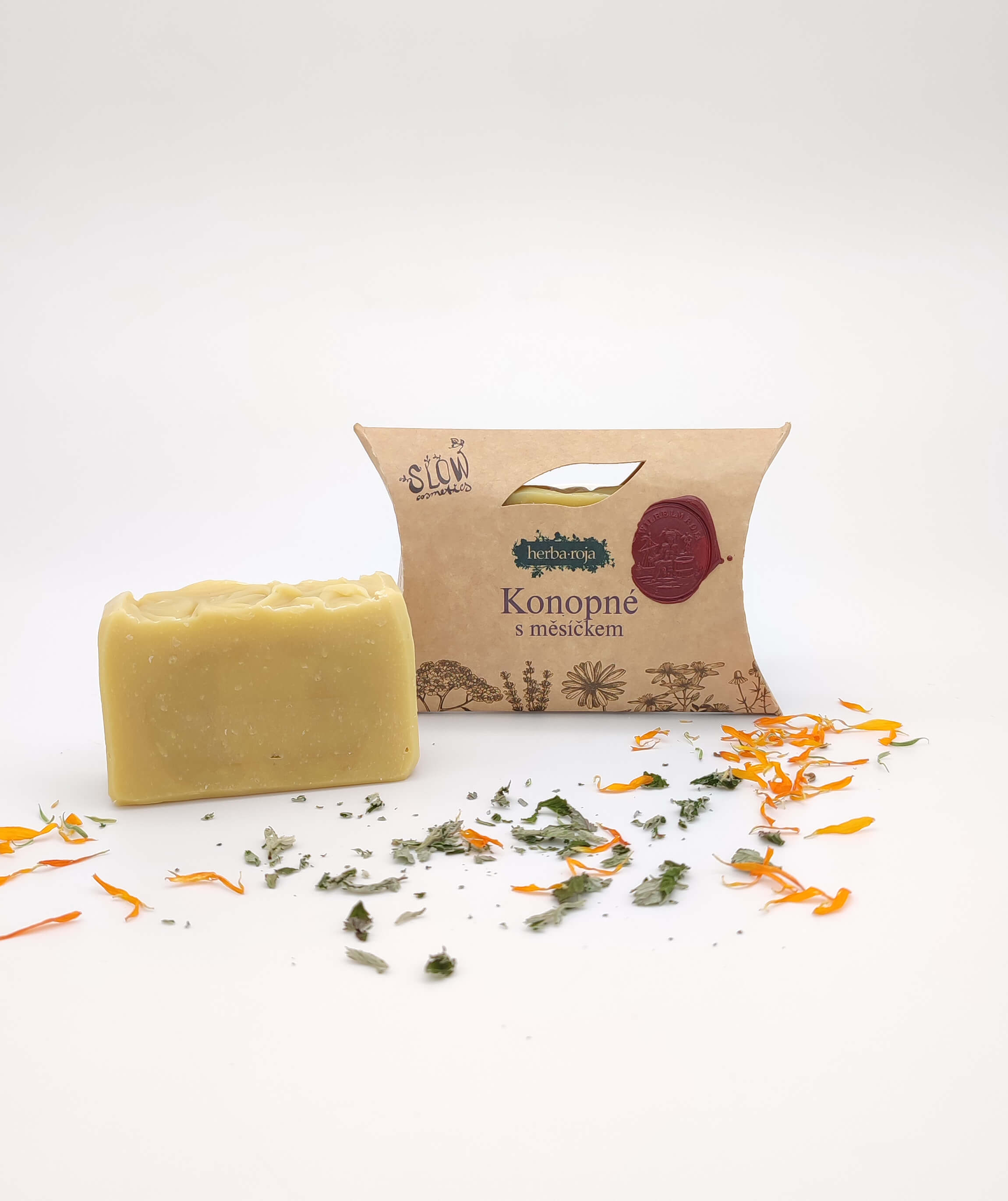 Mýdlo Konopné s měsíčkem