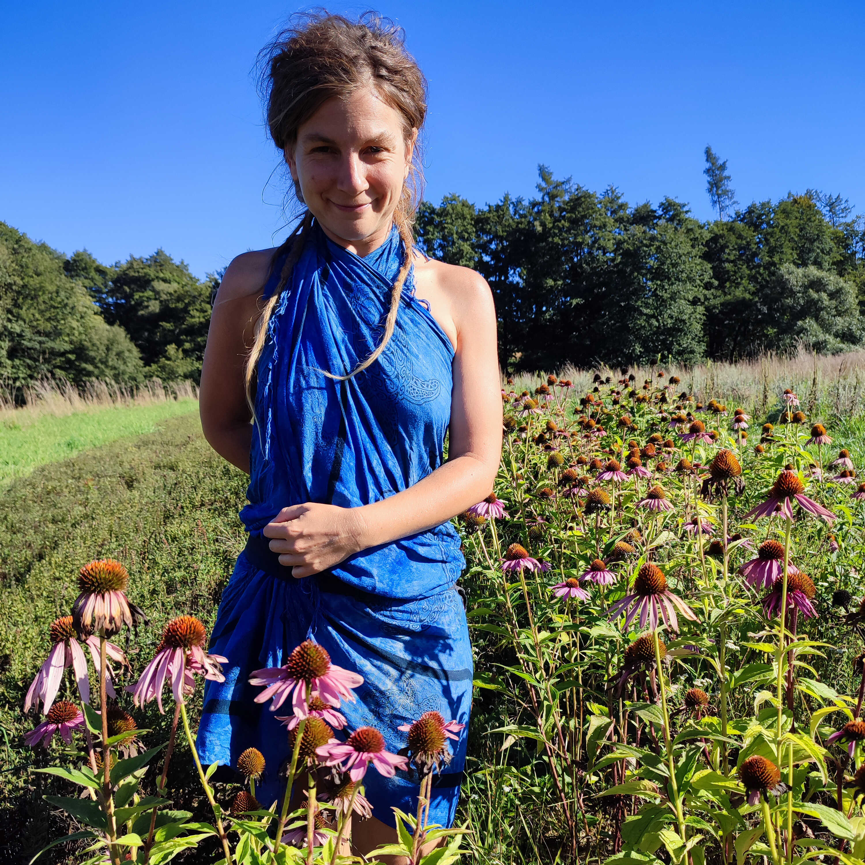 Květová voda z BIO echinacey VÝPRODEJ